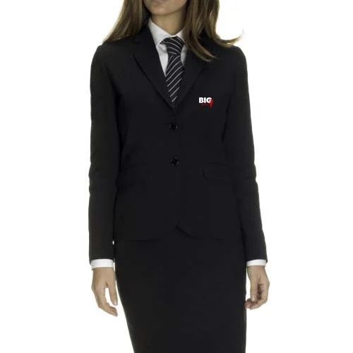 Black receptionist uniform suit